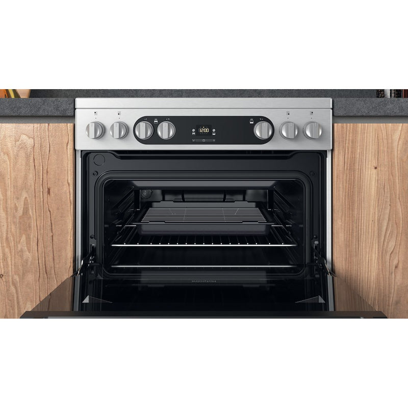 Hotpoint HDM67V9HCX/UK Double Cooker - Inox (Discontinued)