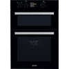 Indesit Aria IDD 6340 BL Electric Double Built-in Oven in Black Thumbnail