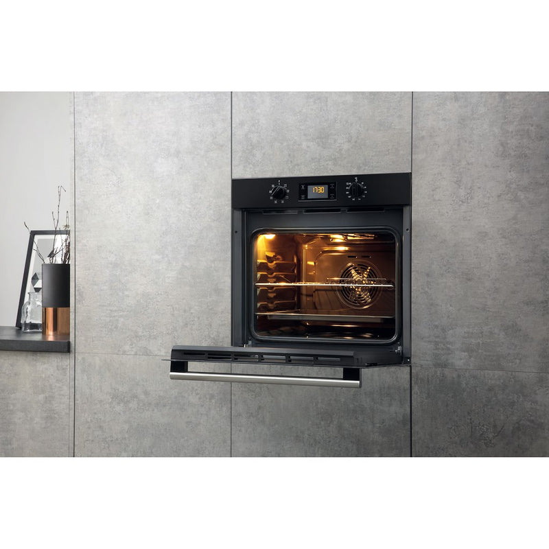 Hotpoint Class 2 SA2 540 H BL Built-in Oven - Black (Discontinued)