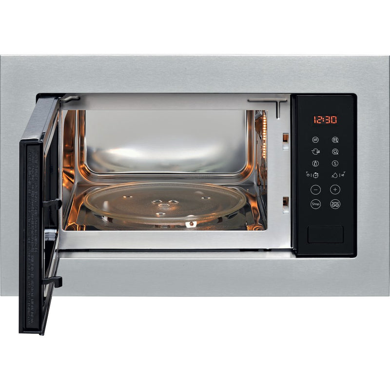 Indesit MWI125GX Built-In Microwave - Stainless Steel
