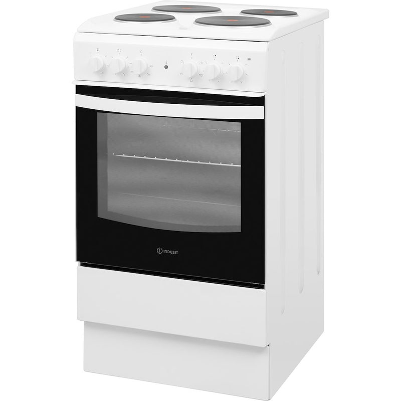 Indesit IS5E4KHW/UK Cooker - White (Discontinued)
