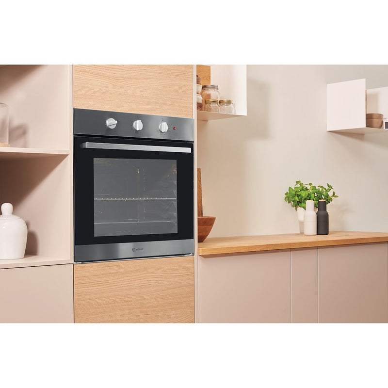 Indesit Aria IFW 6230 IX UK Electric Single Built-in Oven in Stainless Steel (Discontinued)