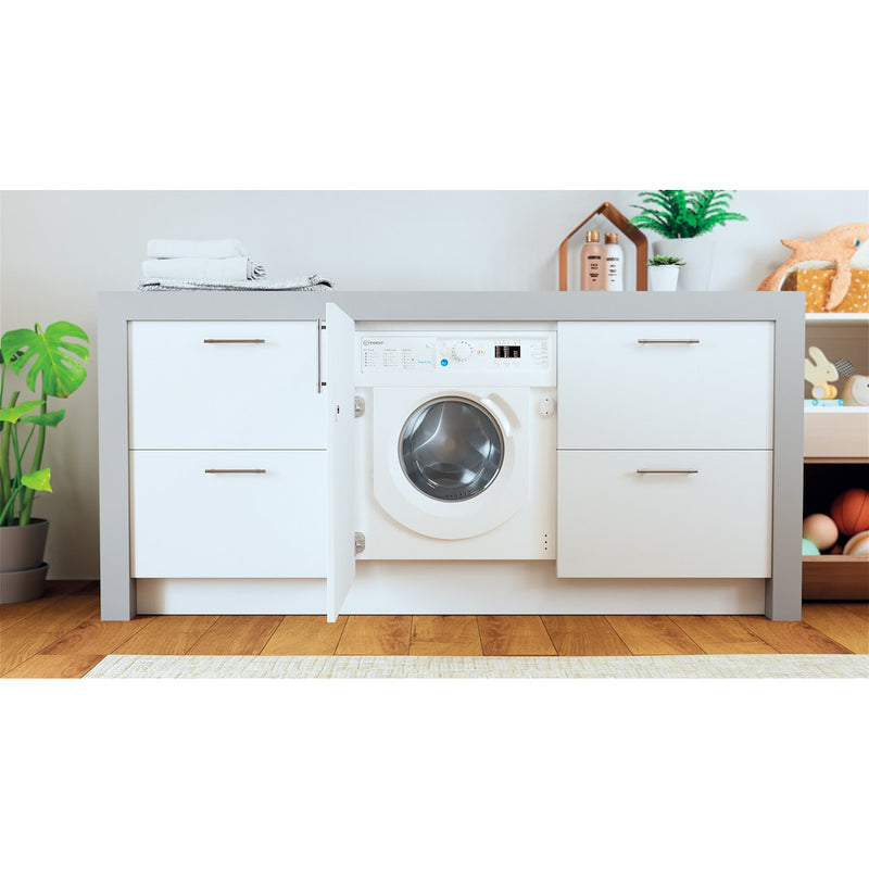 Indesit BI WMIL 71252 UK N Integrated Washing Machine - White