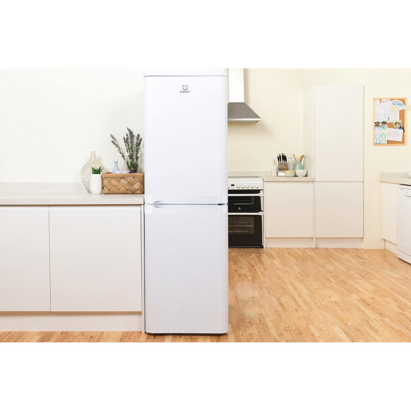 Indesit IBD 5517 W UK 1 Fridge Freezer - White (Discontinued)