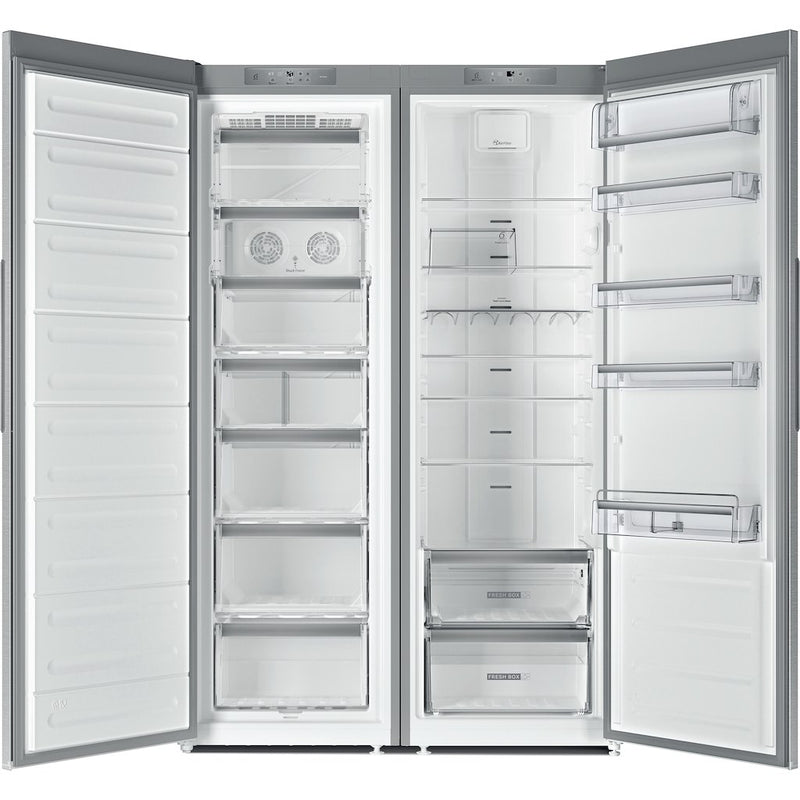 Whirlpool SW8 AM2C XARL 2 Larder Fridge 350L - Stainless Steel (Discontinued)