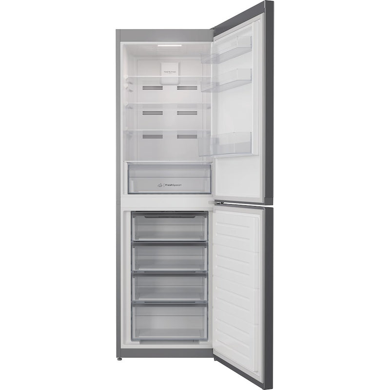Indesit INFC850TI1S1 Freestanding Fridge Freezer - Silver (Discontinued)