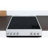 Indesit ID67V9KMW/UK Ceramic Electric Double cooker - White Thumbnail