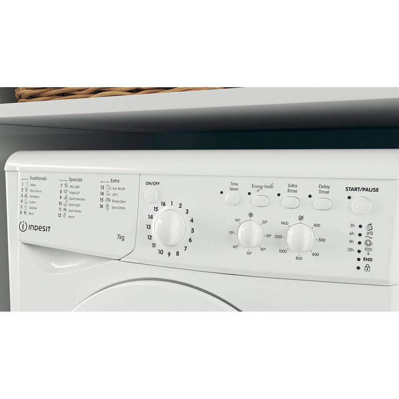 Indesit IWC 81283 W UK N Washing Machine - white (Discontinued)