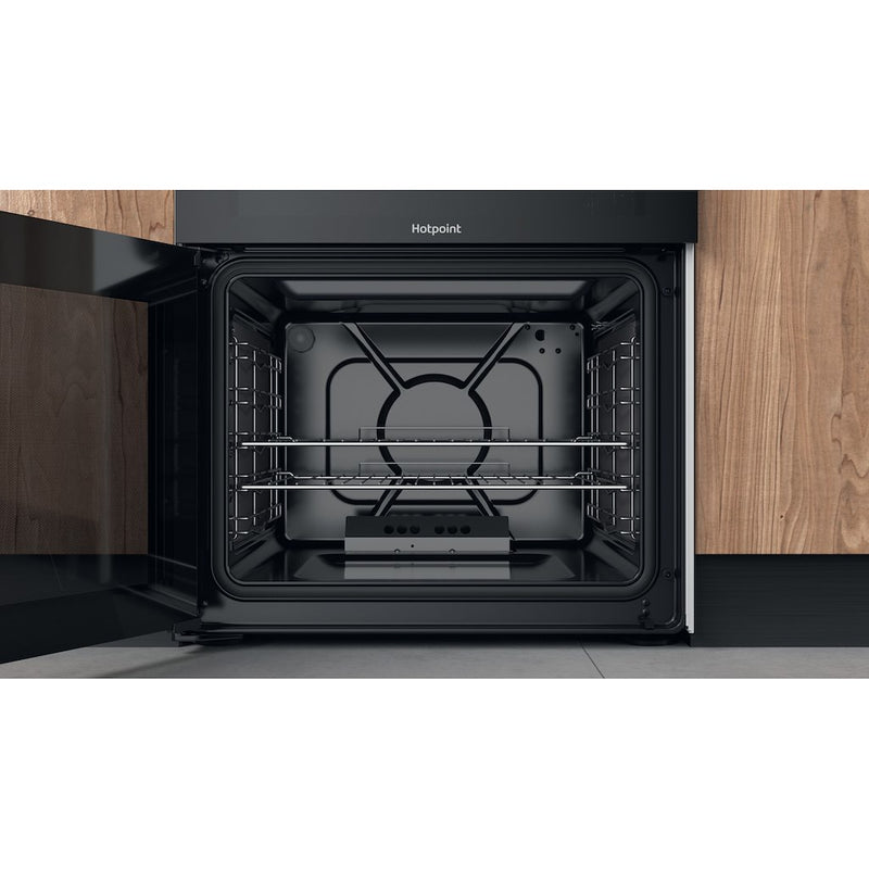 Hotpoint HD67G02CCW/UK Double Cooker - White (Discontinued)