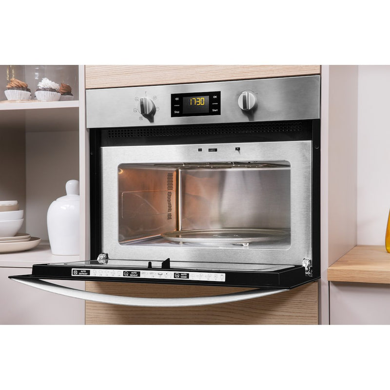 Indesit Aria MWI 3443 IX Built-in Microwave in Stainless Steel (Discontinued)