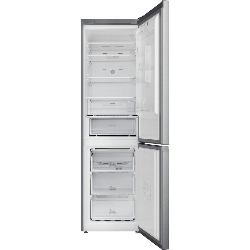 Hotpoint H7X93TSX Freestanding Fridge Freezer - Total No Frost - Stainless Steel Effect - 60/40 (Discontinued)