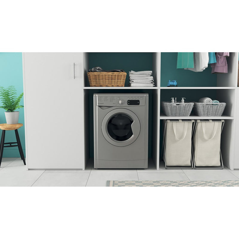 Indesit IWDD 75145 S UK N 7kg wash 5kg dry 1400 RPM Washer Dryer - Silver (Discontinued)