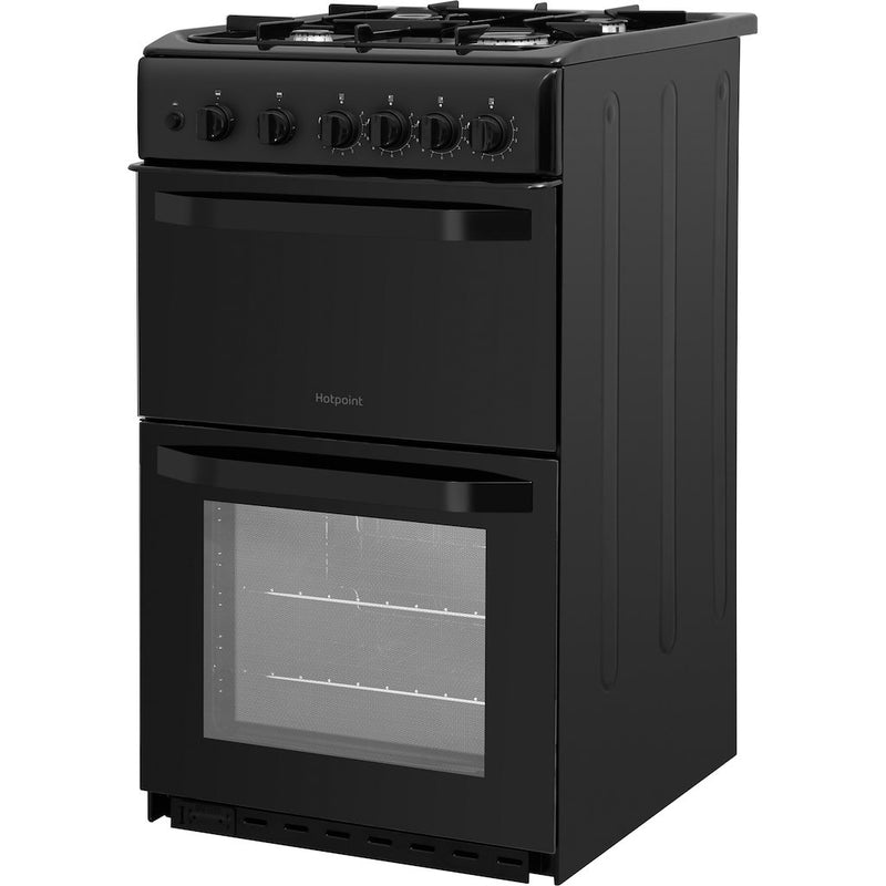 Hotpoint HD5G00KCB/UK Cooker - Black (Discontinued)