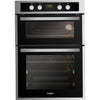 Whirlpool AKL 309 IX Built-in Double Oven in Inox and Black Thumbnail