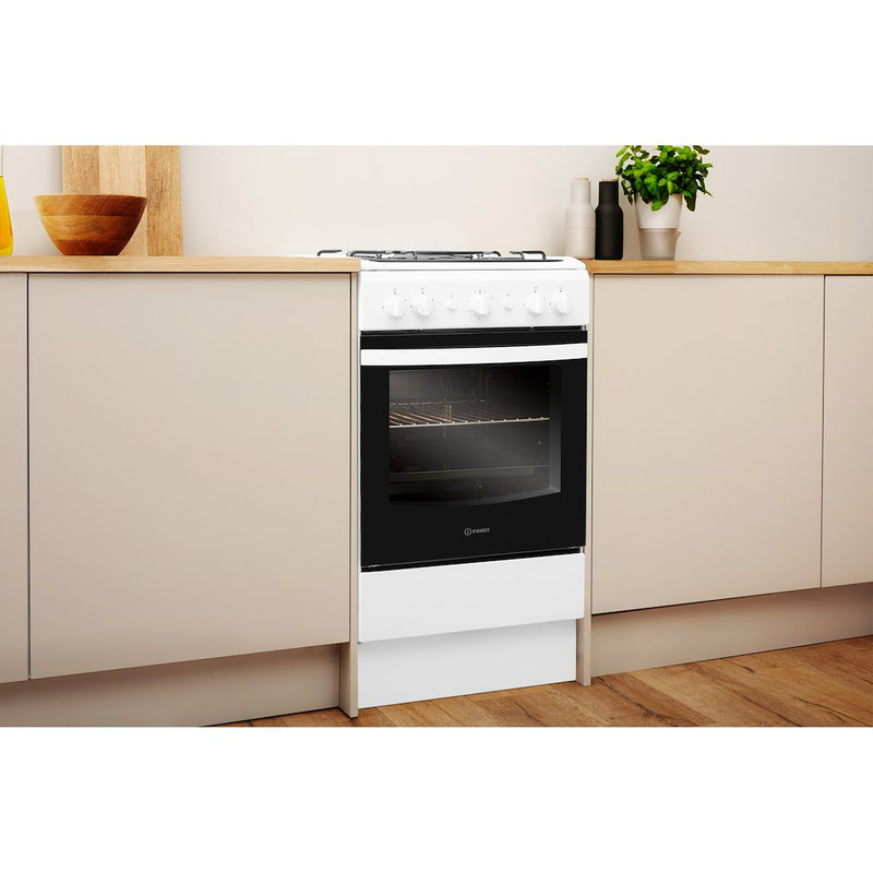 Indesit IS5G1KMW/U Cooker - White (Discontinued)