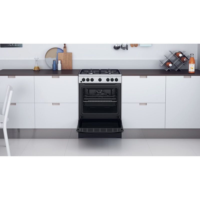 Indesit IS67G5PHX/UK Freestanding 60cm Duel Fuel Cooker (Discontinued)