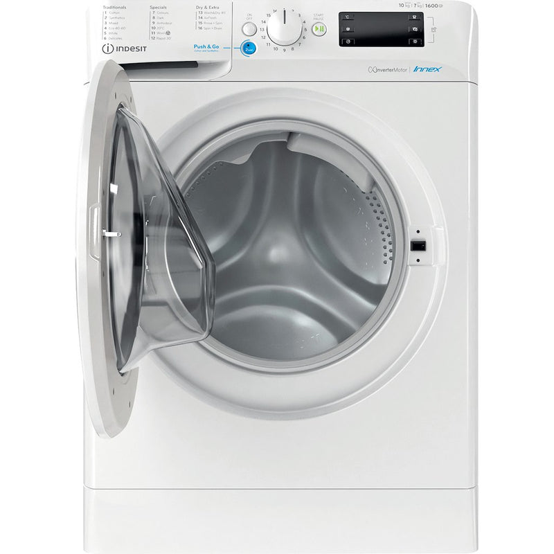 Indesit BDE107625XWUKN Washer Dryer - White (Discontinued)