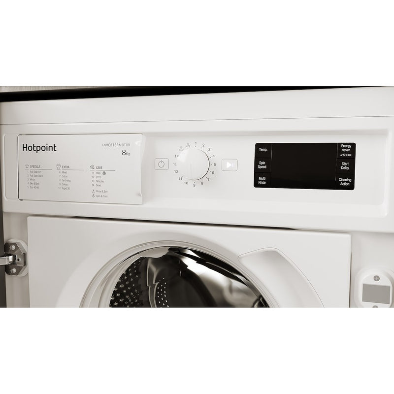 Hotpoint BI WMHG 81484 UK Integrated Washing Machine - 8kg - 1400rpm (Discontinued)