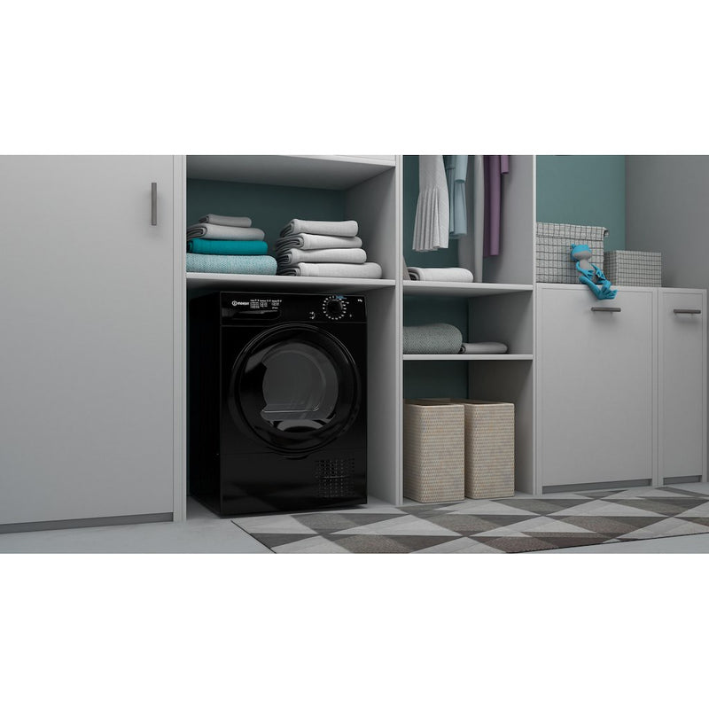 Indesit I2 D81B UK Tumble Dryer - Black (Discontinued)