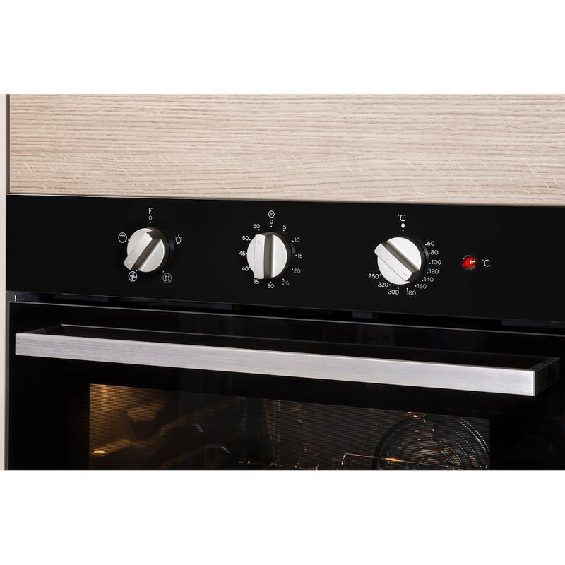 Indesit Aria IFW 6330 BL UK Electric Single Built-in Oven in Black (Discontinued)