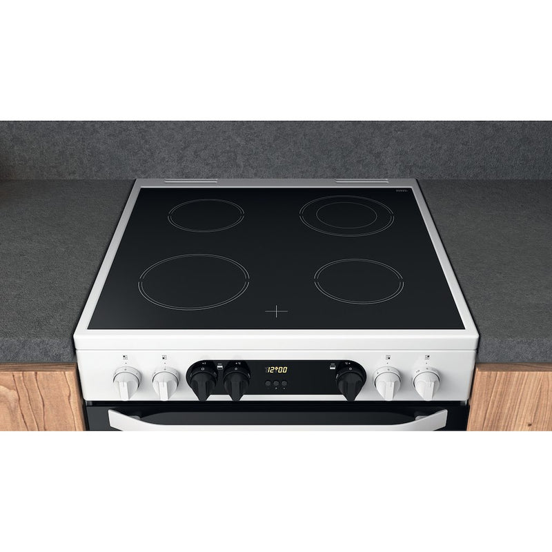 Hotpoint HDM67V9CMW/U Double Cooker - White (Discontinued)