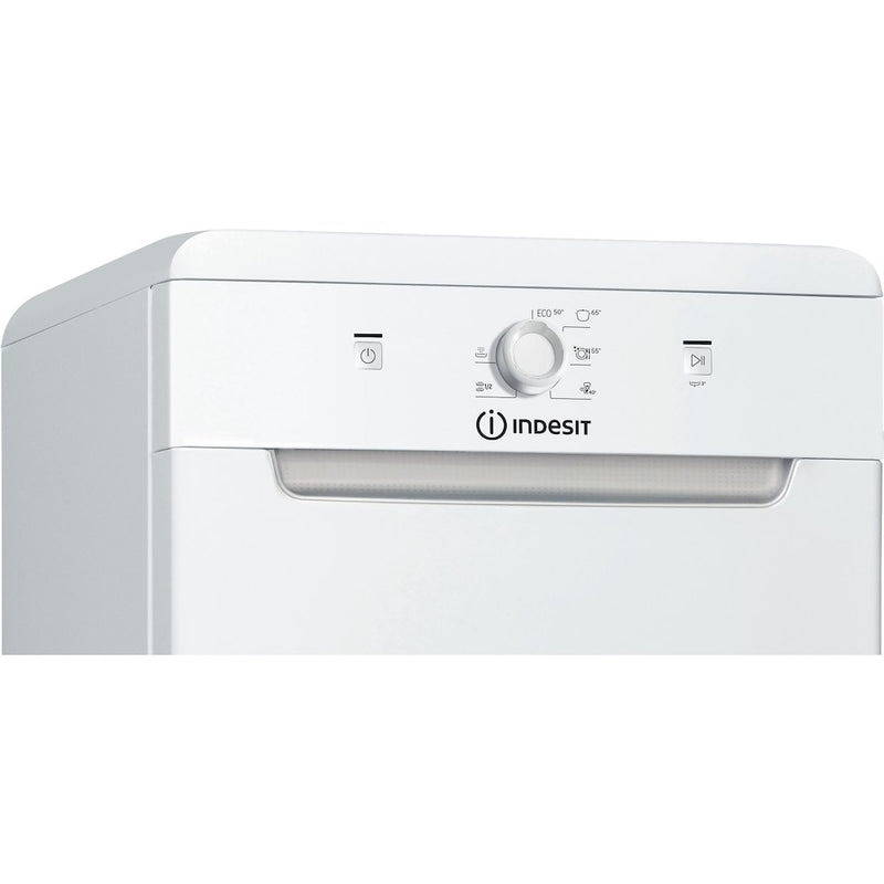 Indesit DSFE 1B10 UK N Slimline Freestanding Dishwasher - White (Discontinued)