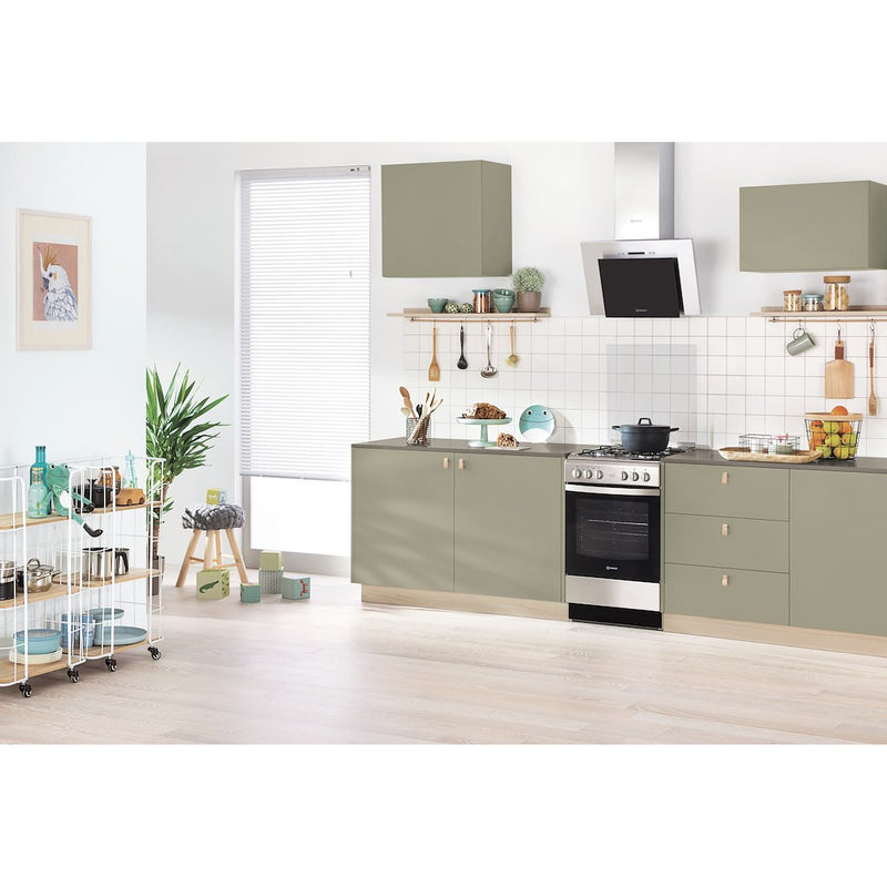 Indesit IHVP 6.4 LL K Cooker Hood - Black (Discontinued)