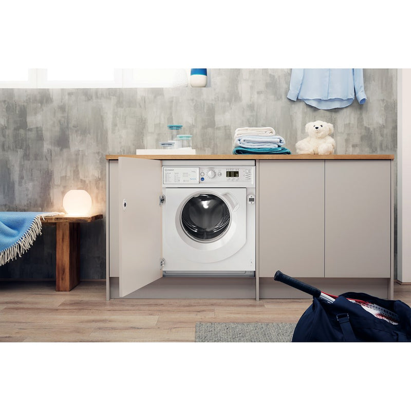 Indesit BI WDIL 75125 UK N Integrated Washer Dryer 7kg Wash 5kg Dry (Discontinued)