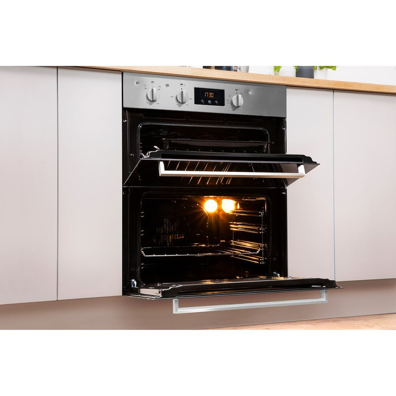 Indesit Aria IDU 6340 IX Electric Built-under Oven in Stainless Steel (Discontinued)