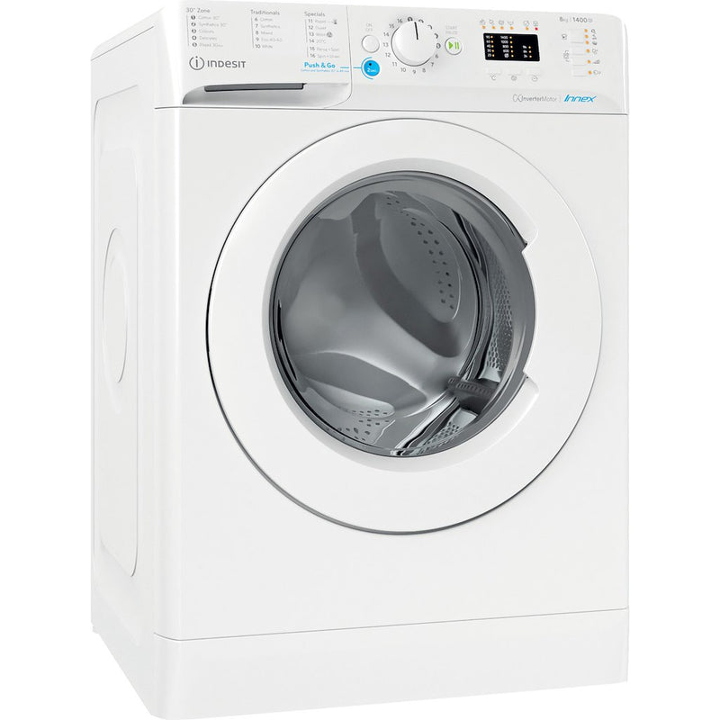 Indesit BWA 81485X W UK N Washing Machine - 8kg White