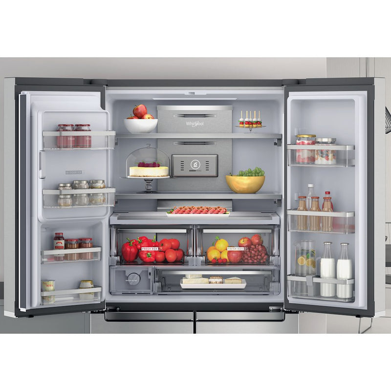 Whirlpool W Collection WQ9I MO1L UK Fridge Freezer - Stainless Steel (Discontinued)