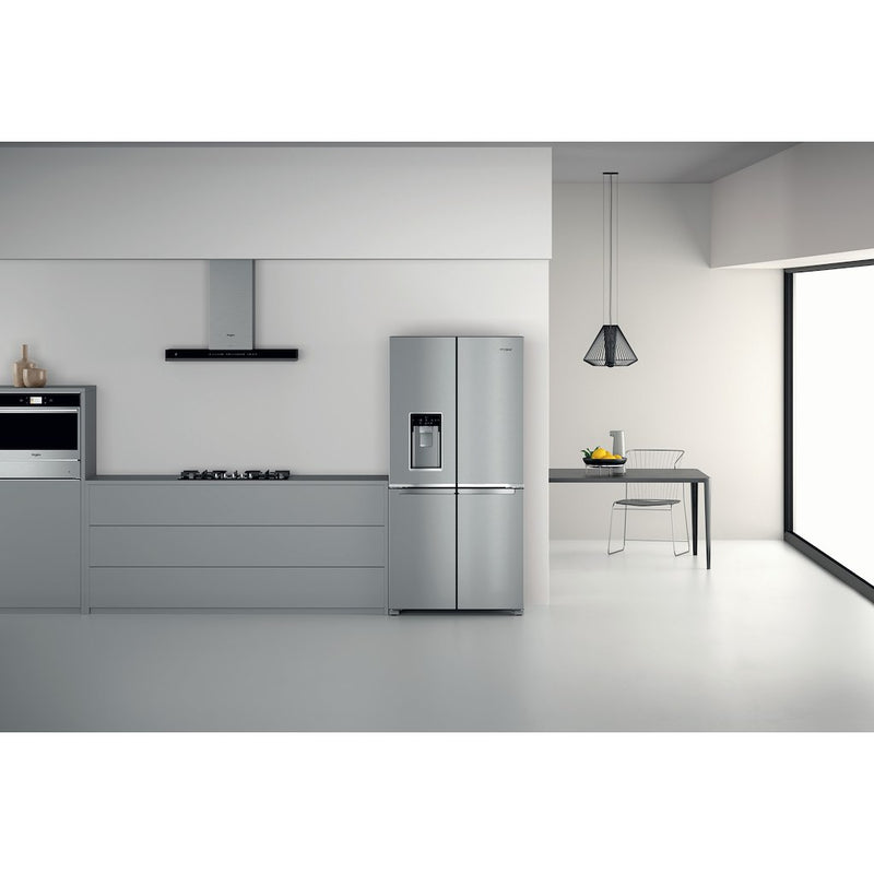 Whirlpool W Collection WQ9I MO1L UK Fridge Freezer - Stainless Steel (Discontinued)