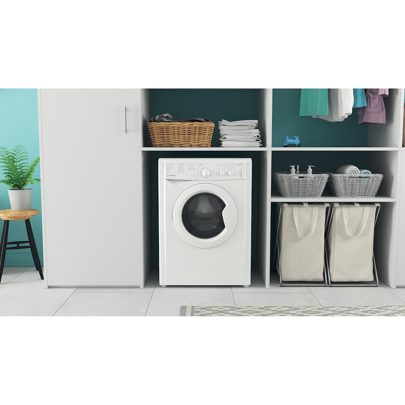 Indesit Ecotime IWC 71252 W UK N Washing Machine - 7kg - 1200rpm - White (Discontinued)