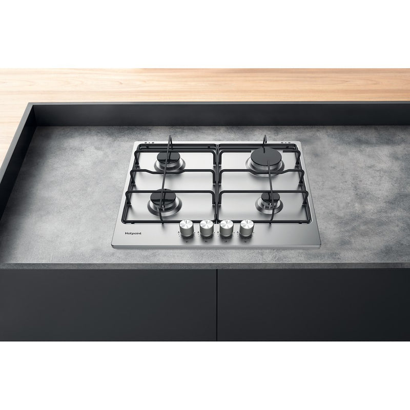 Hotpoint PPH 60P F IX UK Hob - Silver