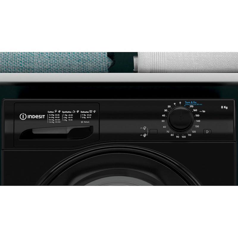 Indesit I2 D81B UK Tumble Dryer - Black (Discontinued)