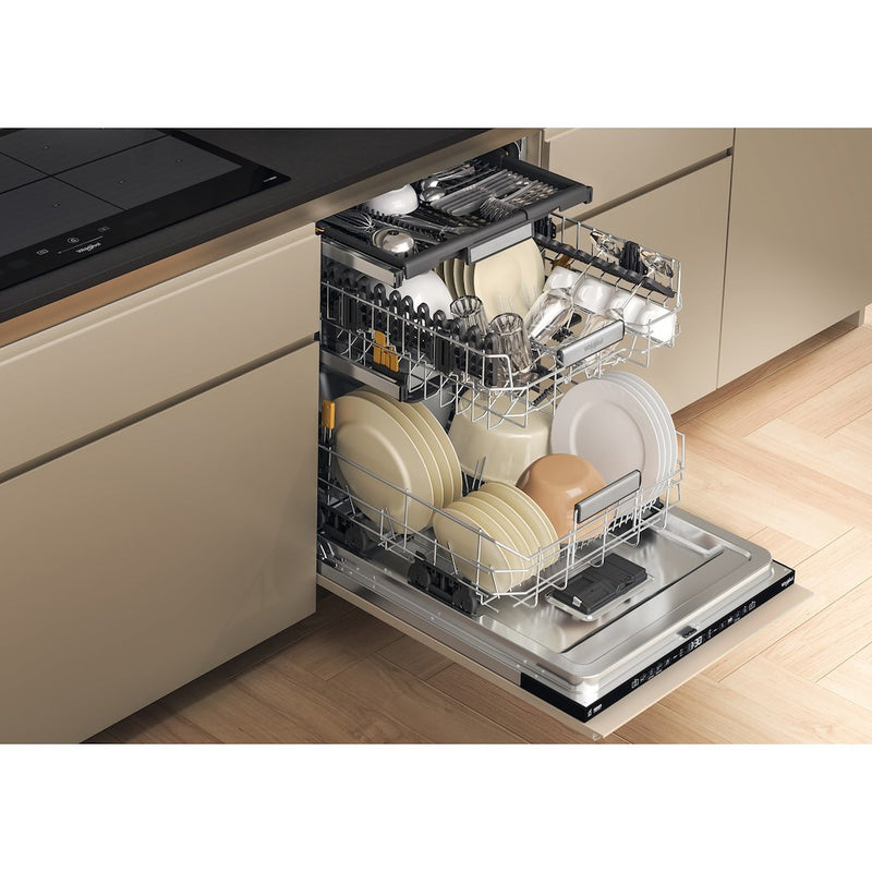 Whirlpool W7I HT40 TS UK Built In 15 Place Setting Dishwasher (Discontinued)