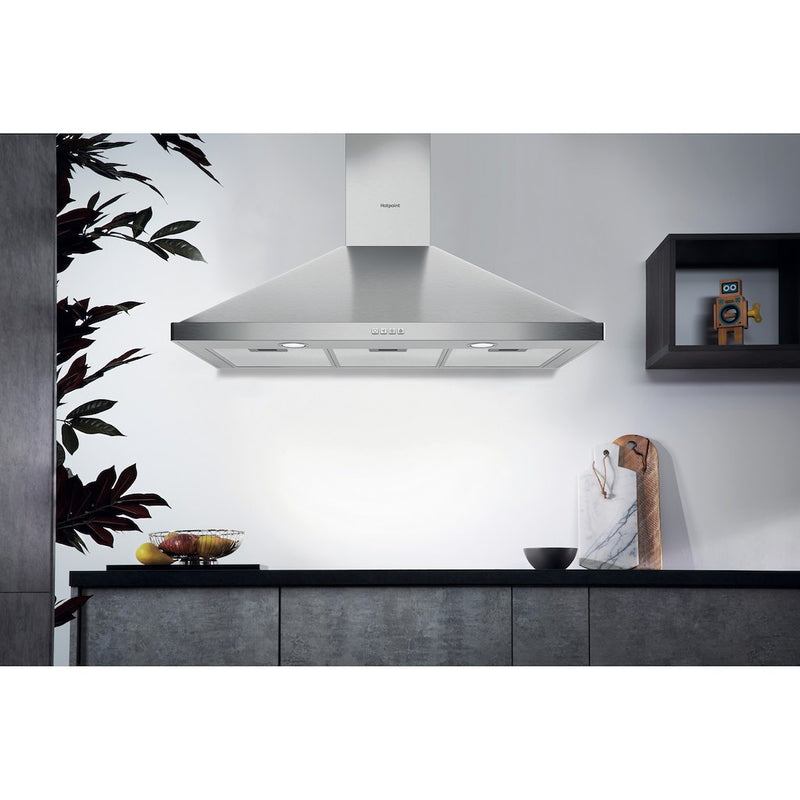 Hotpoint PHPN9.5FLMX/1 Cooker Hood - Stainless Steel