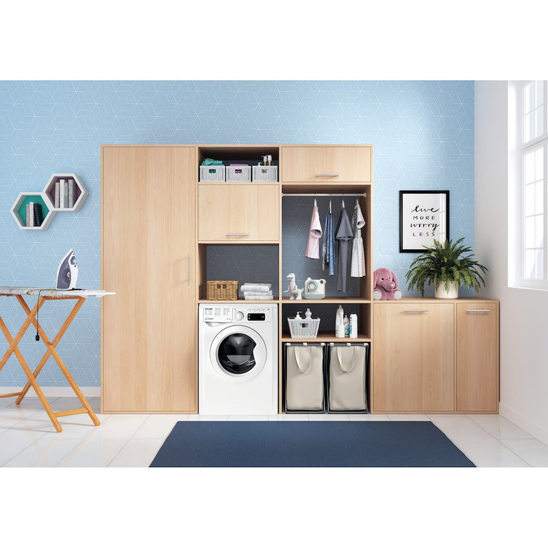 Indesit Freestanding washer dryer - EWDE 761483 W UK