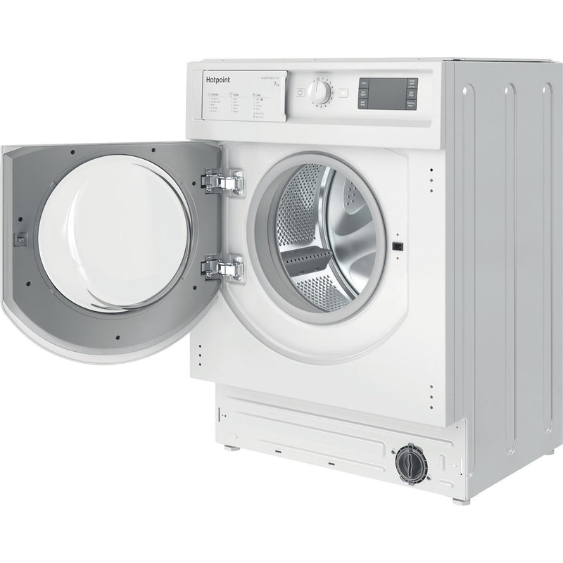 Hotpoint BI WMHG 71483 UK N Integrated Washing Machine - White - 7kg - 1400rpm