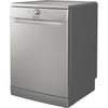 Indesit D2F HK26 S UK Freestanding 60cm Dishwasher - Silver Thumbnail