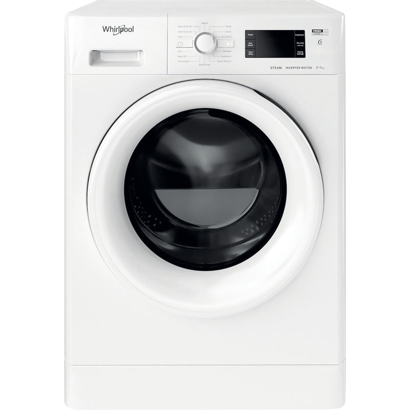 Whirlpool FWDG86148W UK N Washer Dryer 8+6kg 1400rpm - White (Discontinued)