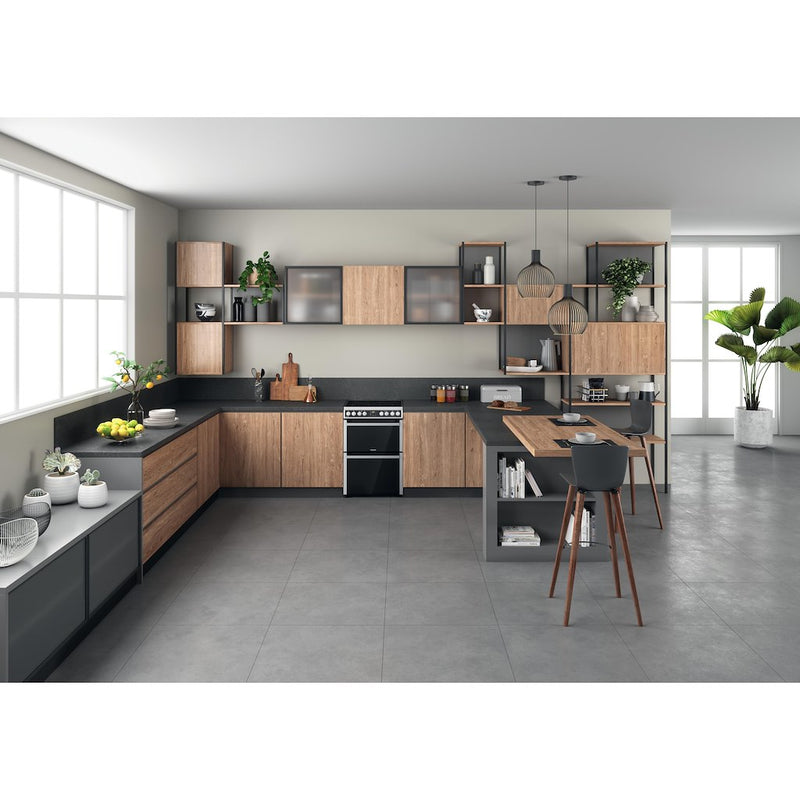 Hotpoint HDM67V8D2CX/UK Electric Double Cooker - Inox (Discontinued)