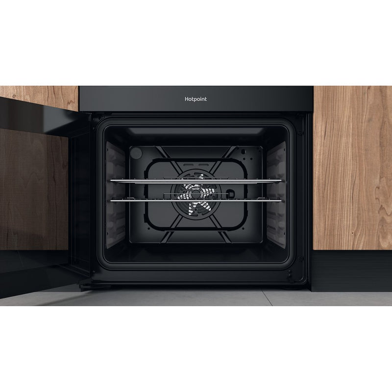 Hotpoint HDM67I9H2CB/U Double Electric 60cm Cooker - Black (Discontinued)