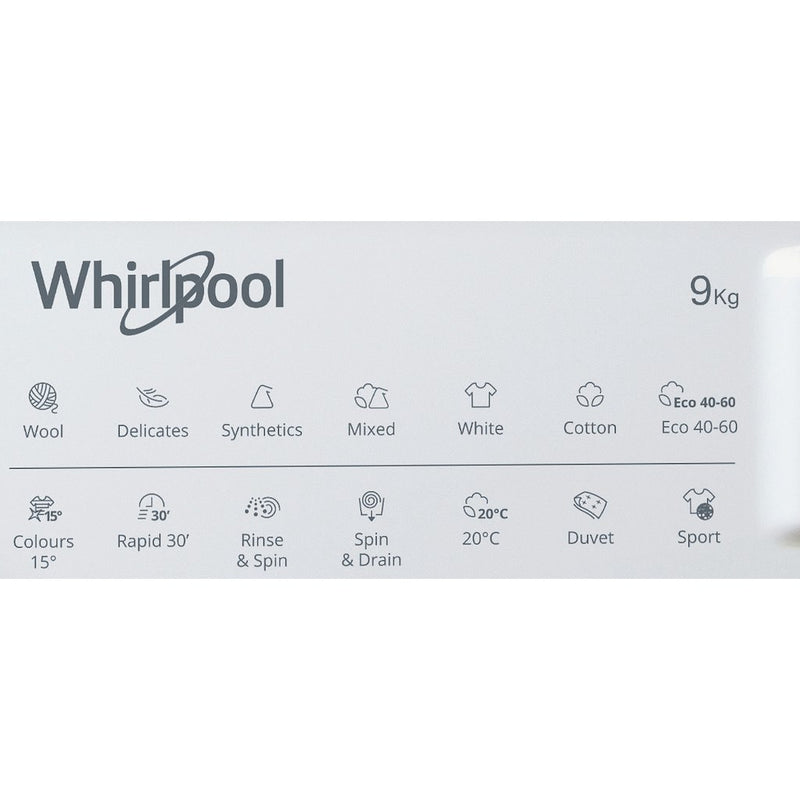 Whirlpool BI WMWG 91484 UK Integrated Washing Machine - 9kg -1400 rpm White (Discontinued)