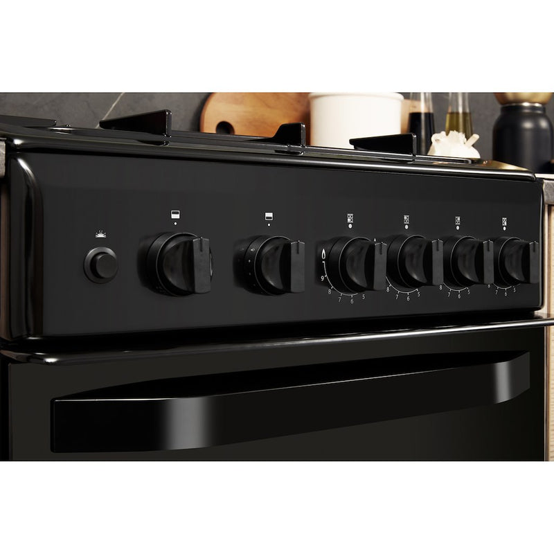 Hotpoint HD5G00KCB/UK Cooker - Black (Discontinued)