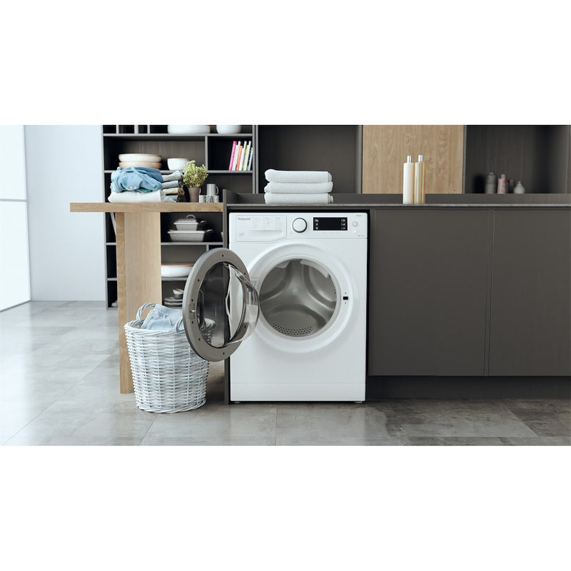 Hotpoint RD 1076 JD UK N Washer Dryer - 10kg Wash 7kg Dry White (Discontinued)
