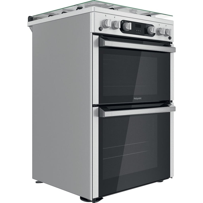Hotpoint HDM67G0C2CX/U Double Cooker - Inox (Discontinued)