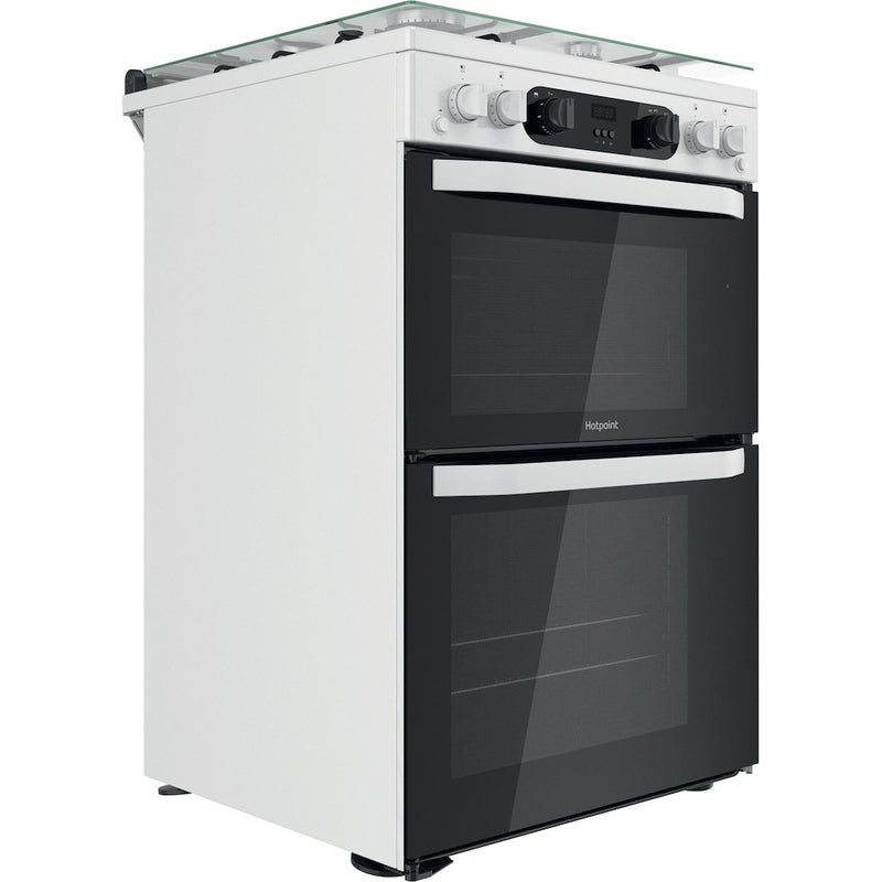 Hotpoint HDM67G0CCW/UK Double Cooker - White (Discontinued)