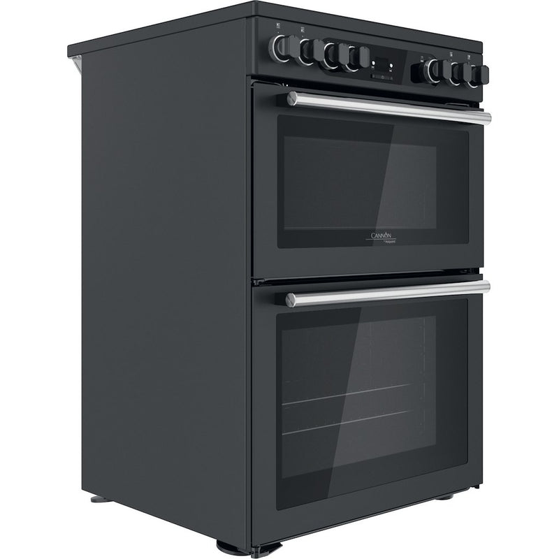 Hotpoint CD67V9H2CA/UK Electric Freestanding 60cm Double Cooker - Dark Grey (Discontinued)