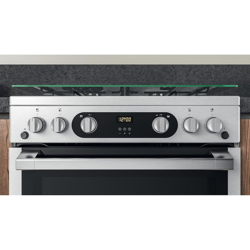 Hotpoint HDM67G0C2CX/U Double Cooker - Inox (Discontinued)